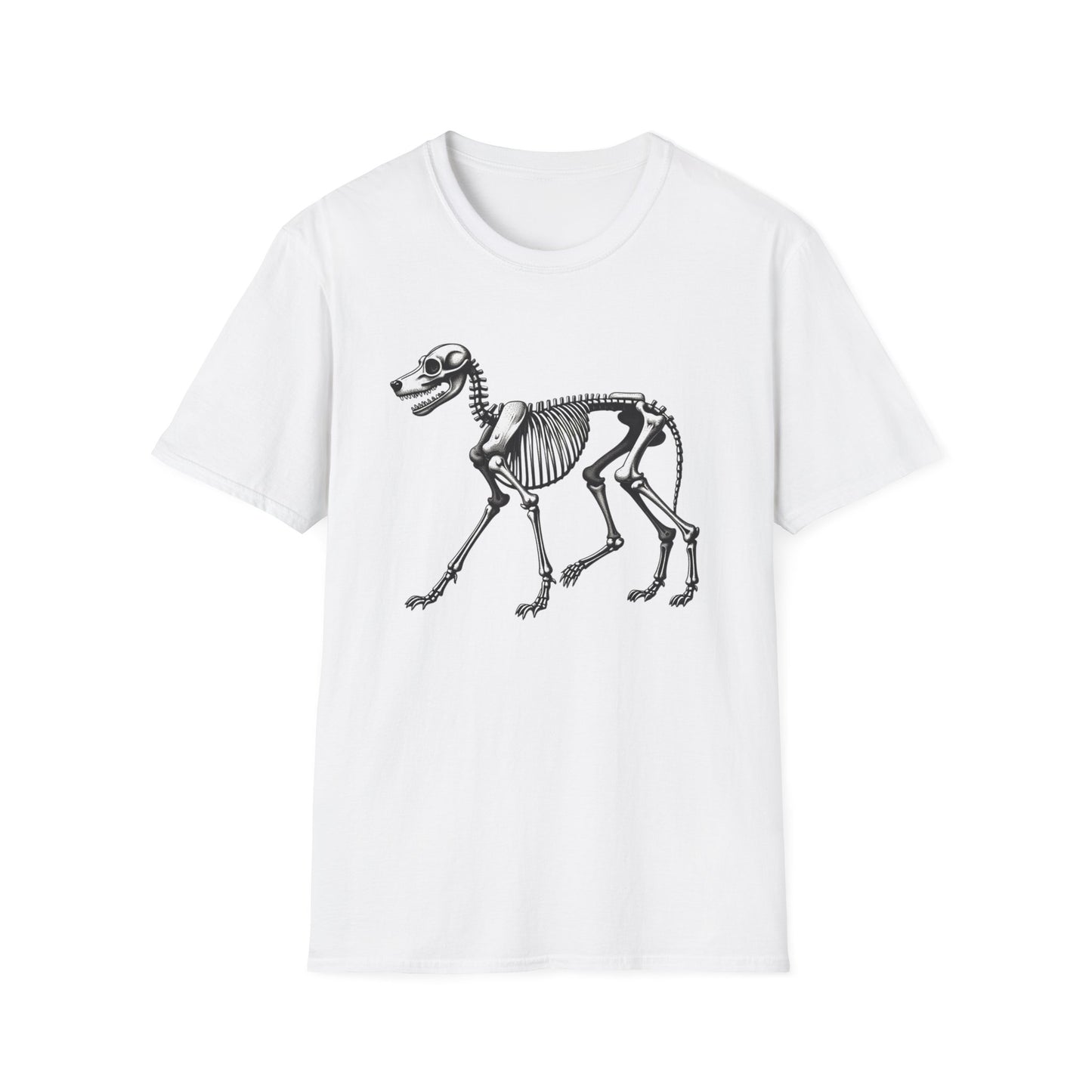 Skeleton Dog Unisex T-Shirt