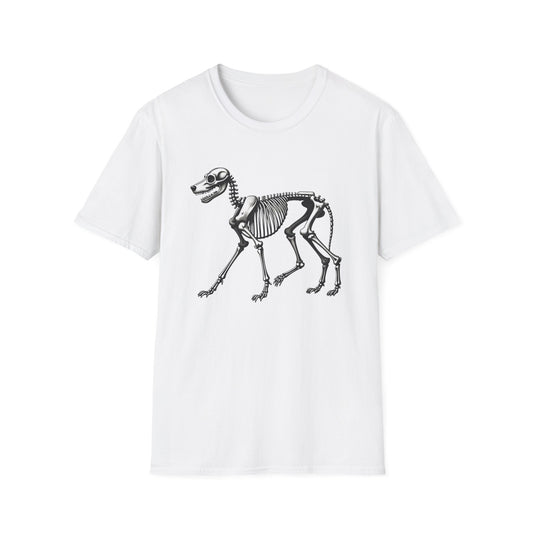 Skeleton Dog Unisex T-Shirt