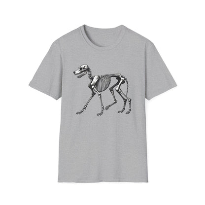 Skeleton Dog Unisex T-Shirt