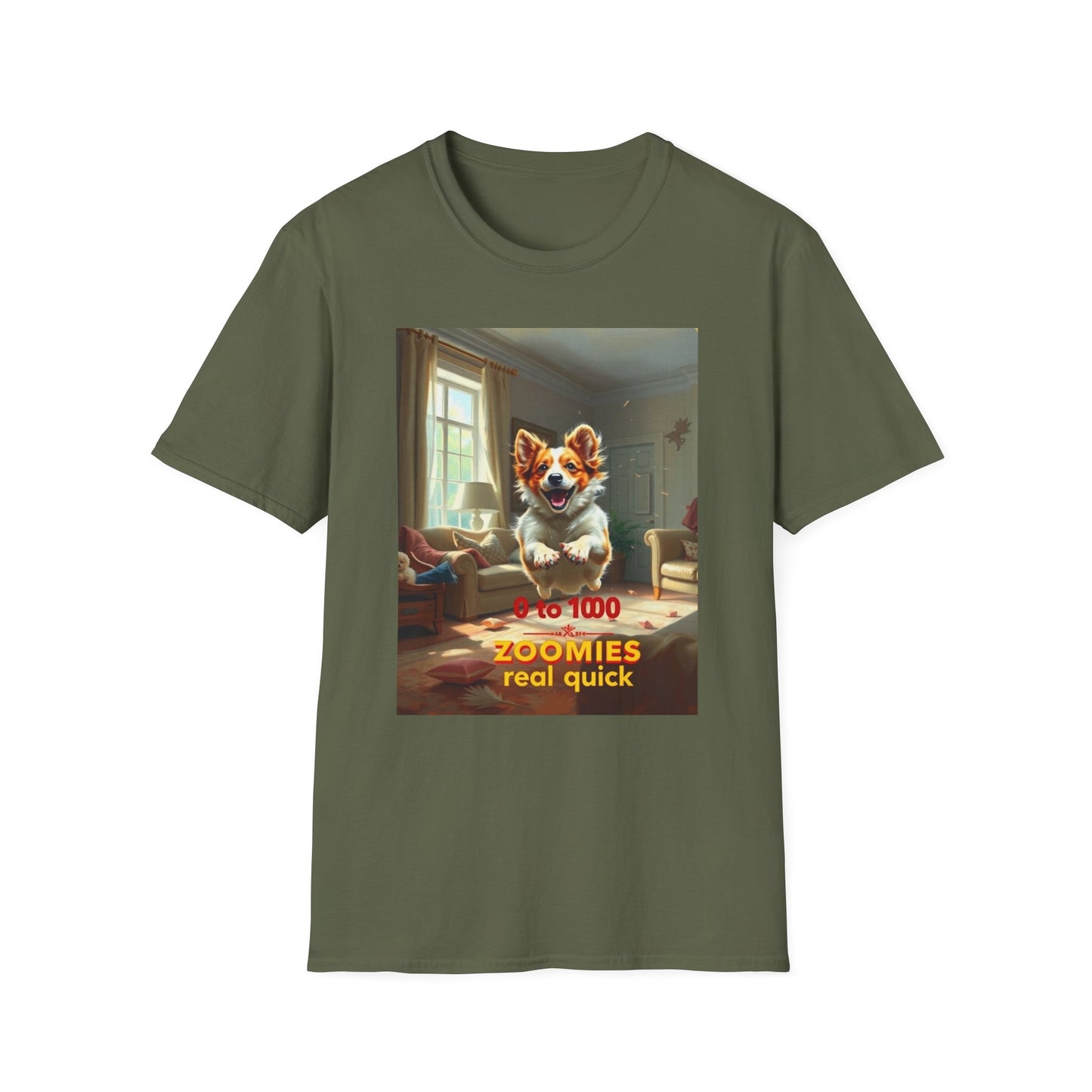 0 to 1000 zoomies real quick T-Shirt