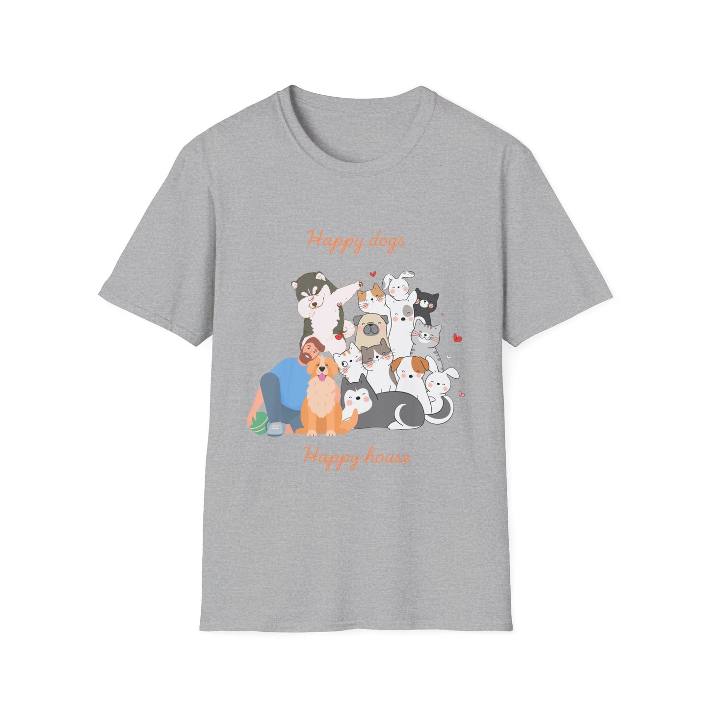 Happy dog, Happy House T-Shirt