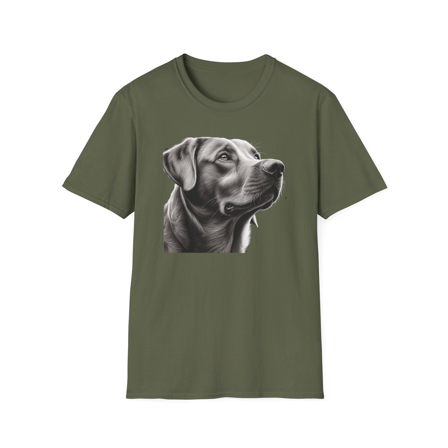 Labrador Dog Portrait Unisex T-Shirt