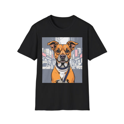 Dog in city T-Shirt