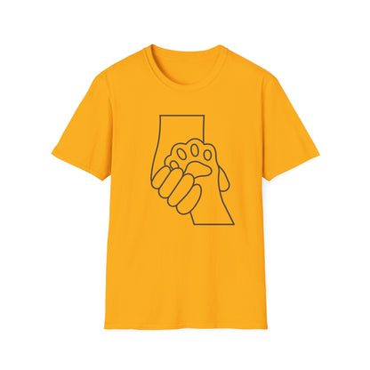 paw and hand T-Shirt