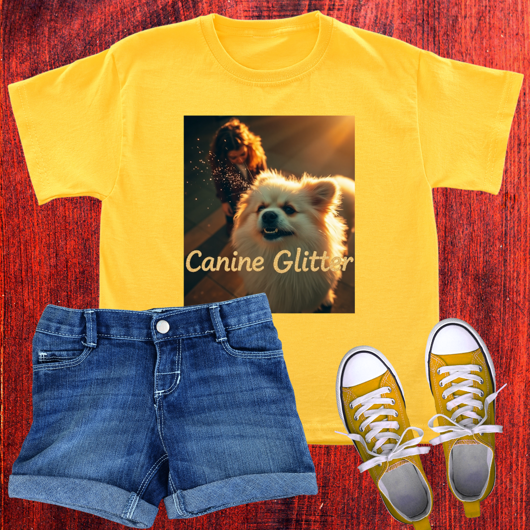 Canine Glitter T-Shirt