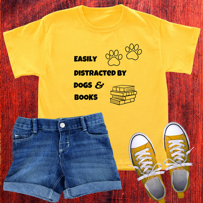 Dog and book lover T-Shirt