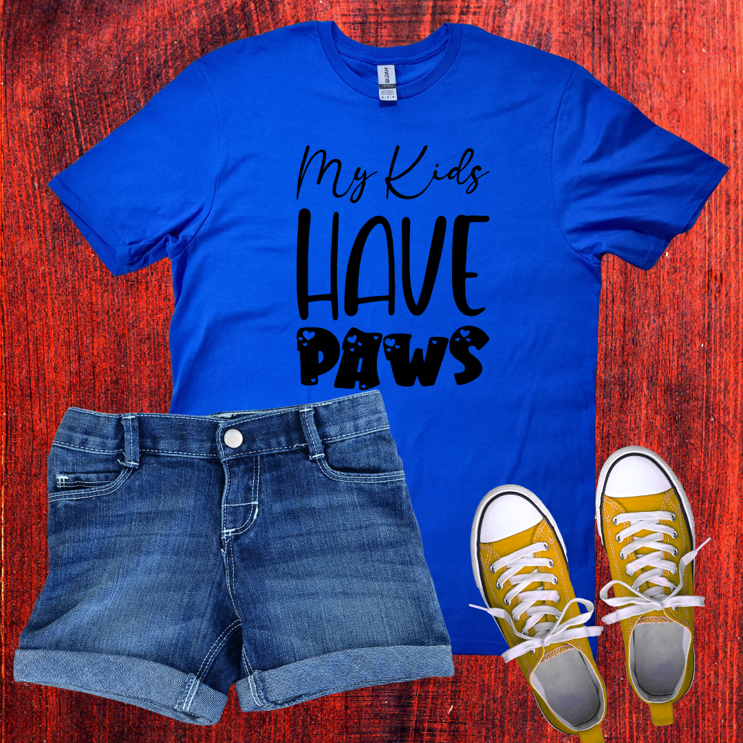 My Kids Have Paws T-Shirt