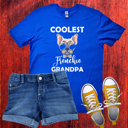 Coolest Frenchie Grandpa T-Shirt