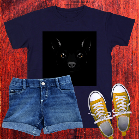 All black Dog themed T-Shirt