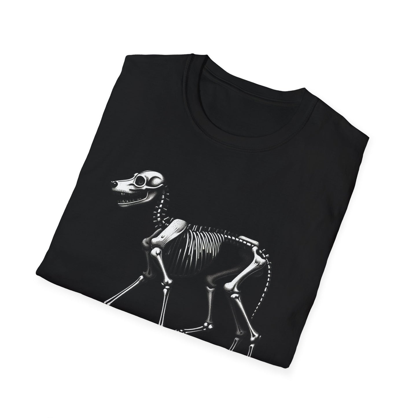 Skeleton Dog Unisex T-Shirt