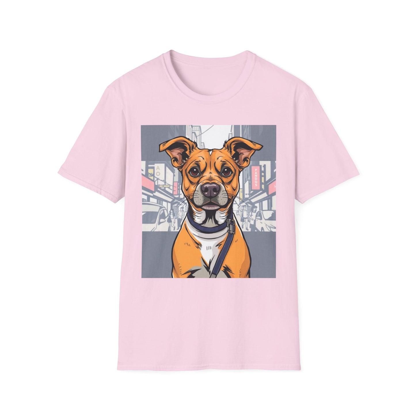 Dog in city T-Shirt