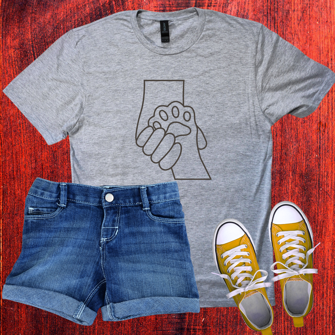 paw and hand T-Shirt