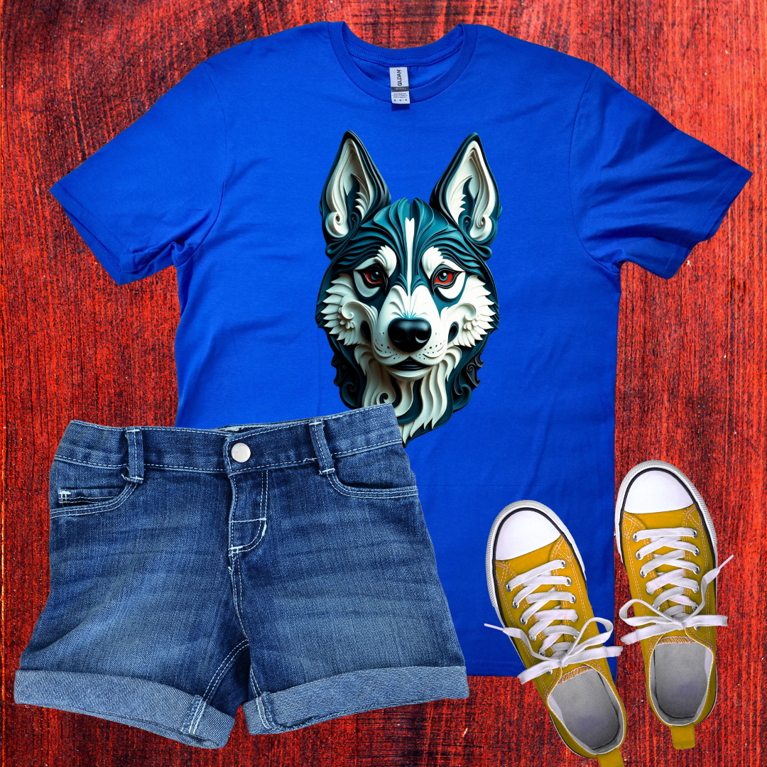 Dog's head Softstyle T-Shirt