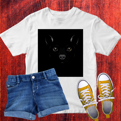 All black Dog themed T-Shirt