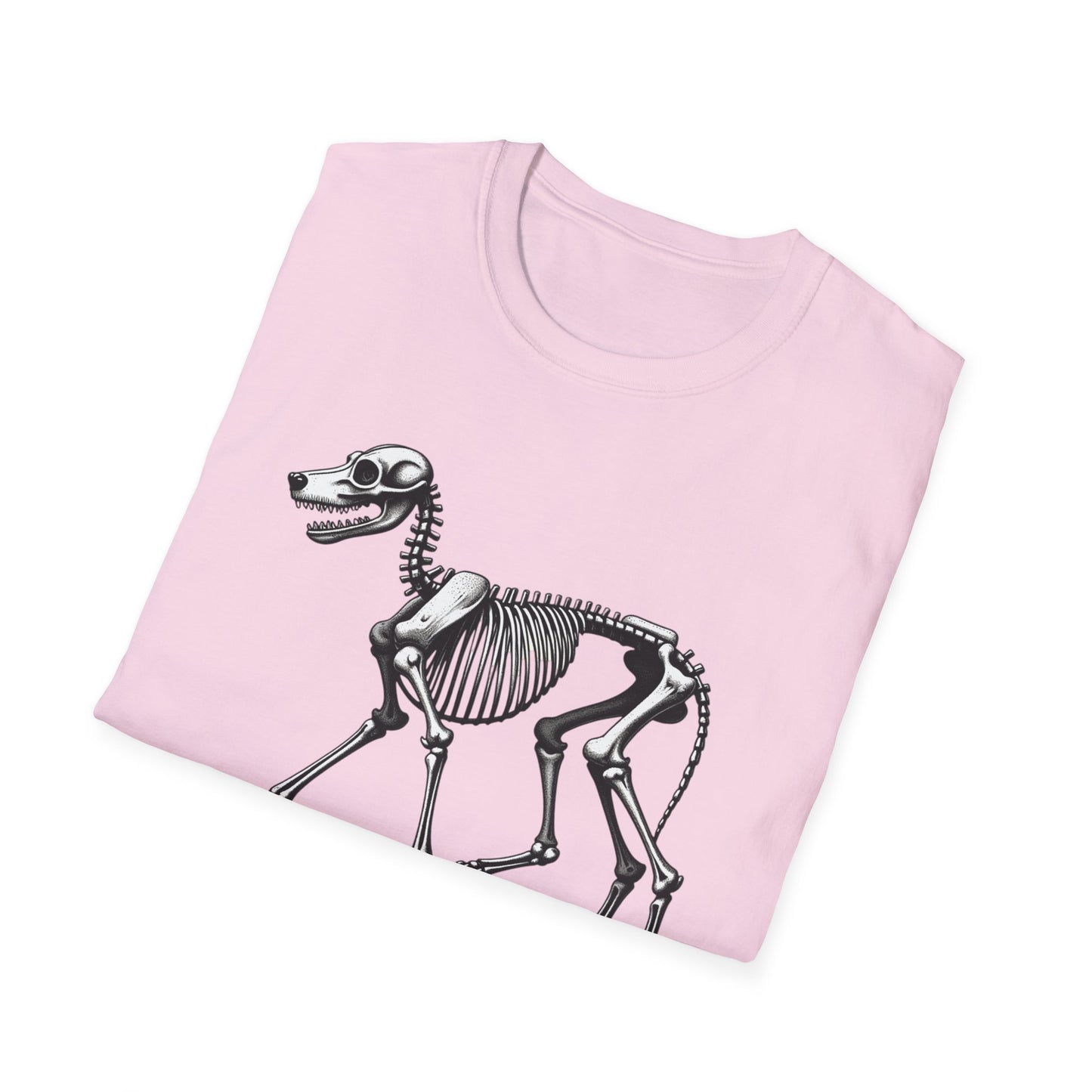 Skeleton Dog Unisex T-Shirt