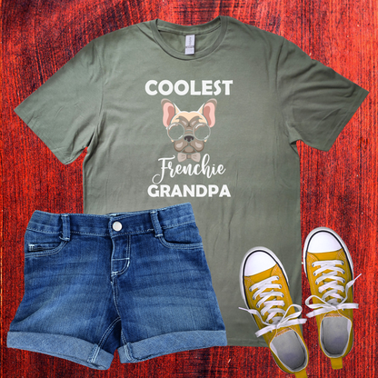 Coolest Frenchie Grandpa T-Shirt