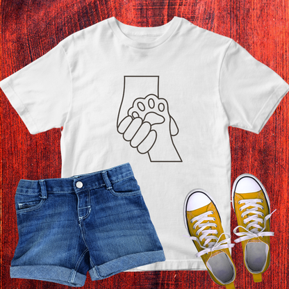 paw and hand T-Shirt