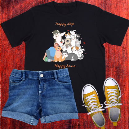 Happy dog, Happy House T-Shirt