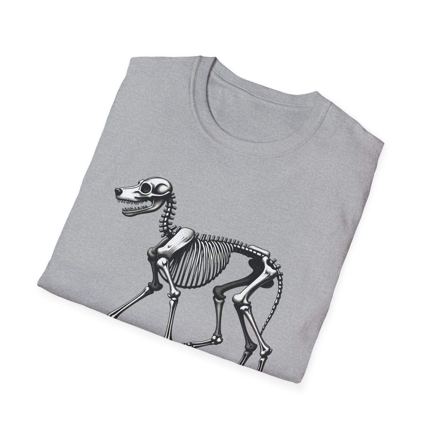 Skeleton Dog Unisex T-Shirt