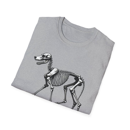 Skeleton Dog Unisex T-Shirt