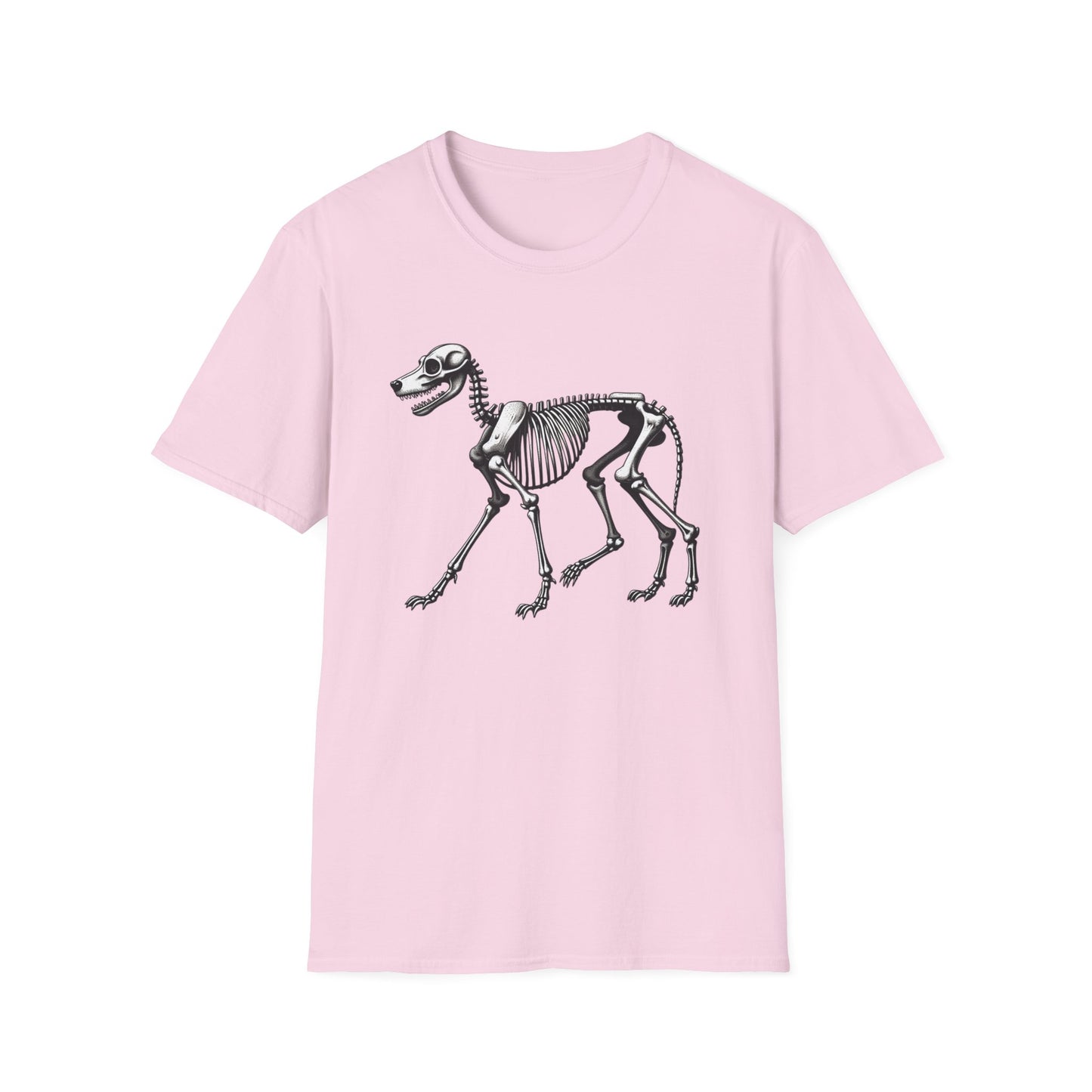 Skeleton Dog Unisex T-Shirt