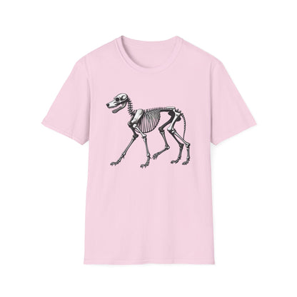 Skeleton Dog Unisex T-Shirt