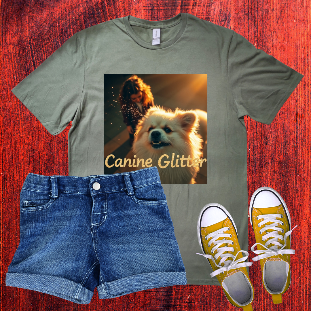 Canine Glitter T-Shirt