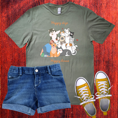 Happy dog, Happy House T-Shirt