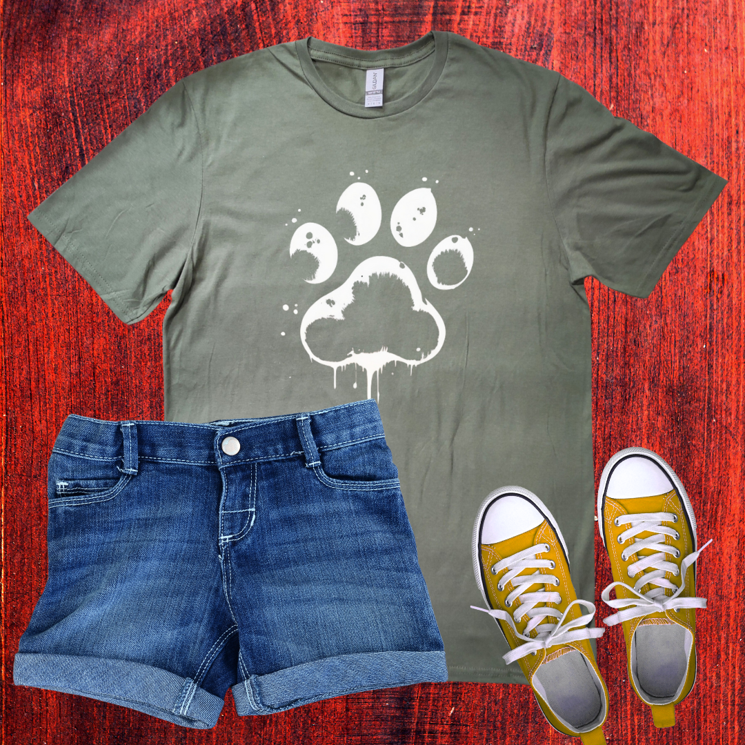 Dog Paw T-Shirt