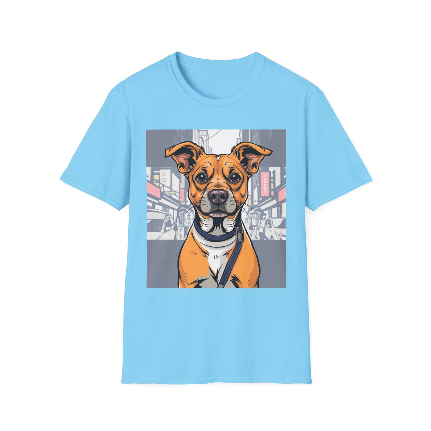 Dog in city T-Shirt