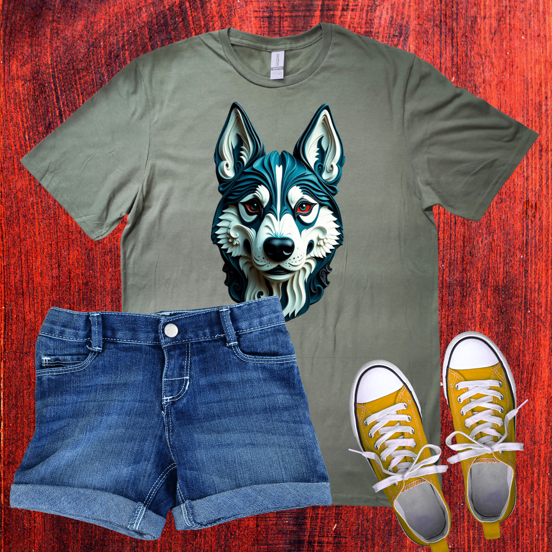 Dog's head Softstyle T-Shirt