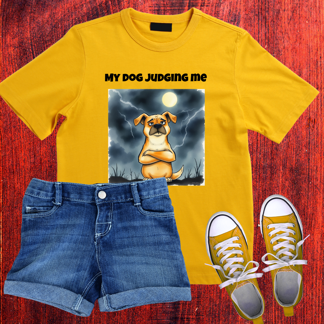 My Dog Judging Me T-Shirt