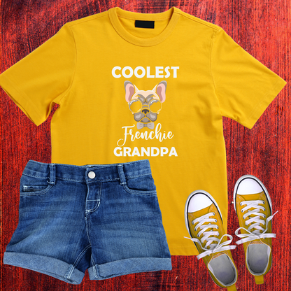 Coolest Frenchie Grandpa T-Shirt