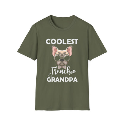 Coolest Frenchie Grandpa T-Shirt