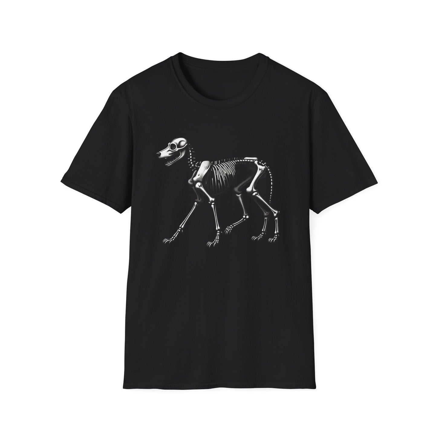 Skeleton Dog Unisex T-Shirt