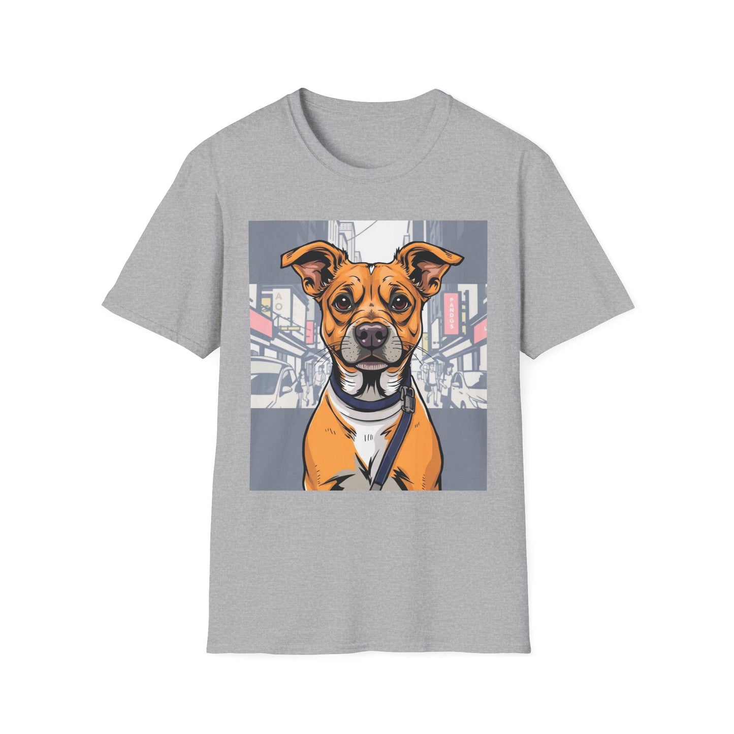 Dog in city T-Shirt