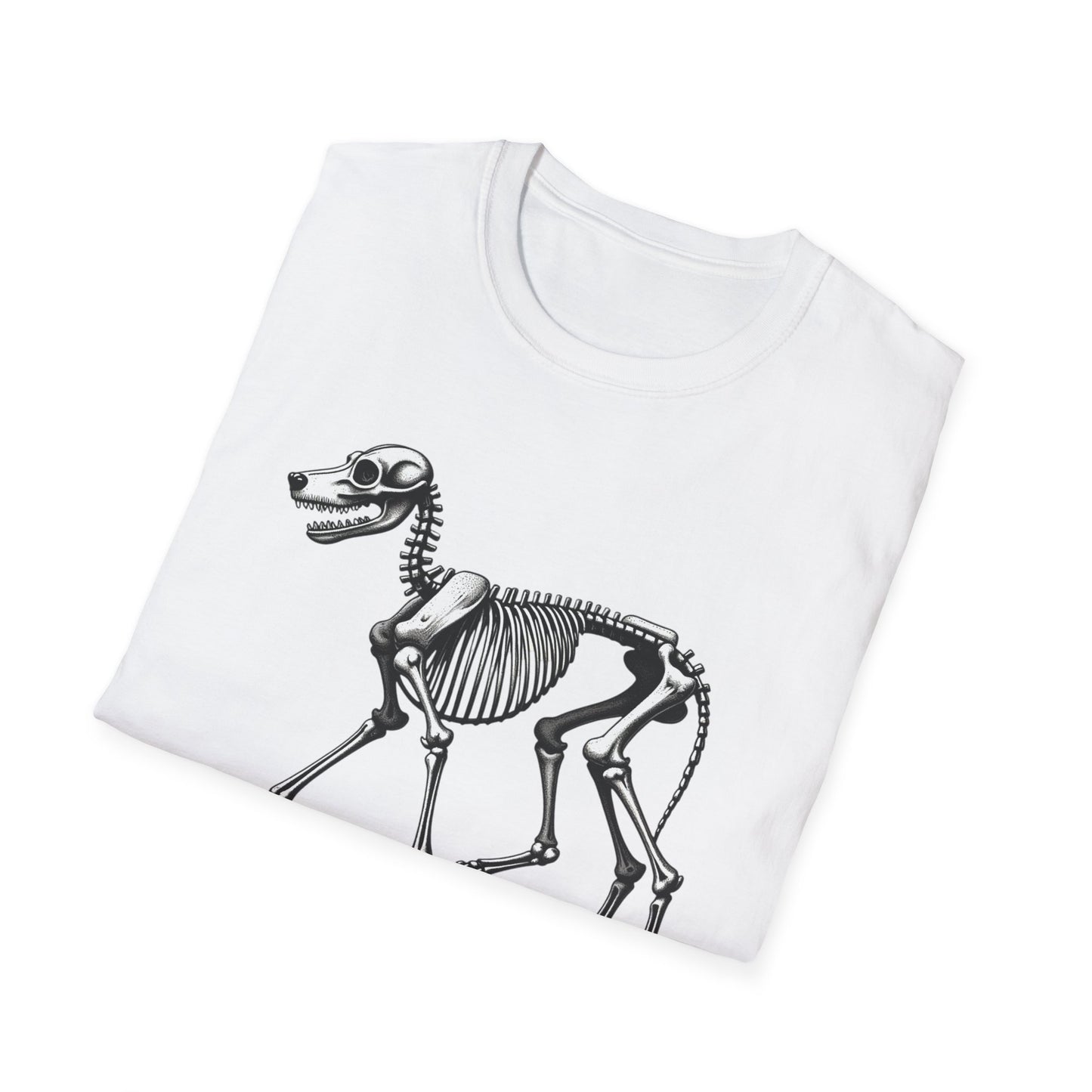 Skeleton Dog Unisex T-Shirt