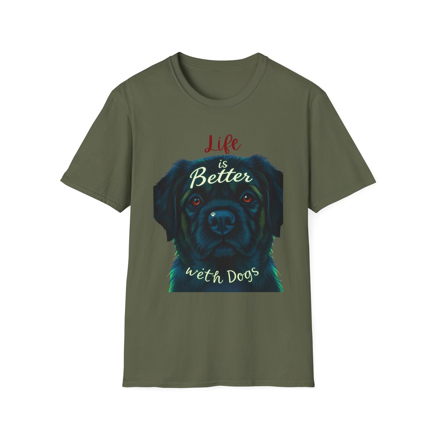 Life is better with dog T-Shirt